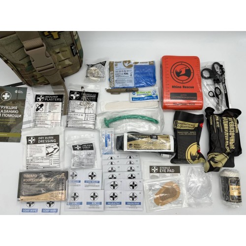 Военная тактическая аптечка RHINO RESCUE 25в1 в Туле