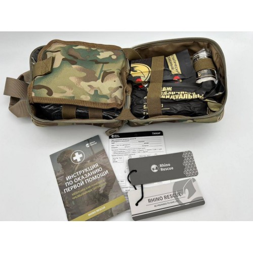 Военная тактическая аптечка RHINO RESCUE 25в1 в Туле