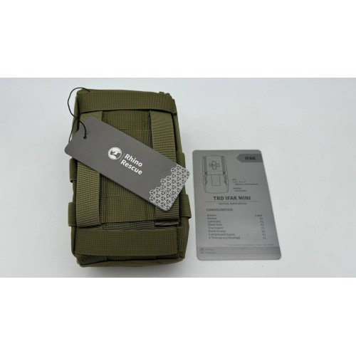 Военная тактическая аптечка RHINO RESCUE IFAK TRD MINI 11в1 в Туле