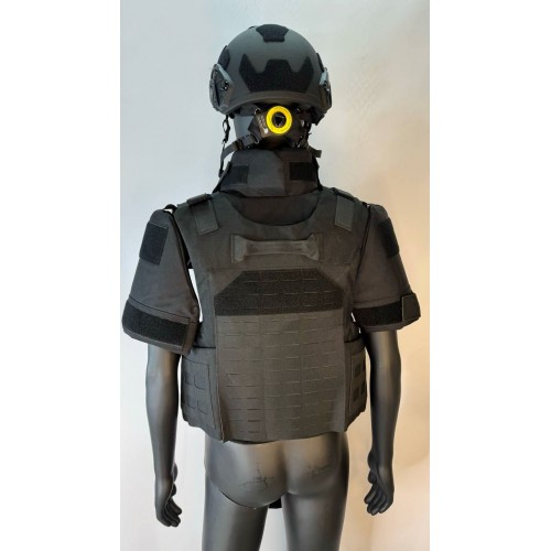 Бронежилет разгрузочный UNIVERSAL ARMOR в Туле (СВМПЭ + бронеплиты Бр5 класса) черный