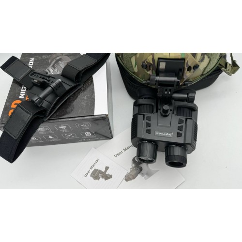 Прибор ночного видения NV-8000 v2.0 3D NIGHT VISION 4K VIDEO с адаптером на шлем в Туле