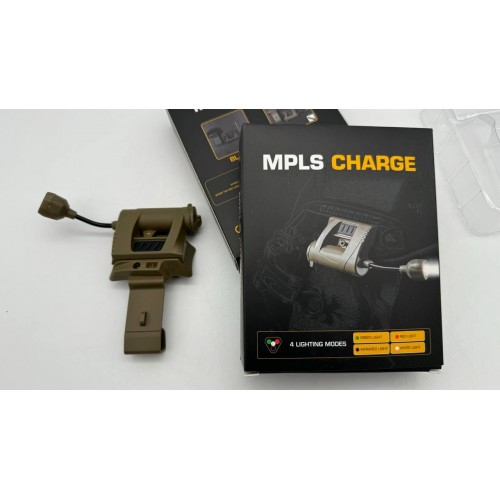 Нашлемный тактический фонарь MPLS Charge аккумуляторный в Туле
