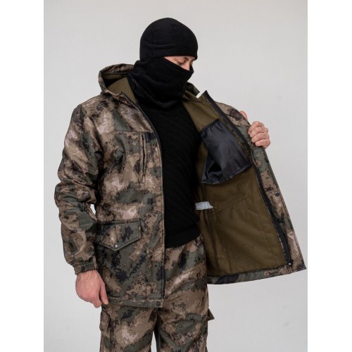 Костюм Горка-Demi (демисезонный) ткань Polarfleece рип-стоп (Softshell) в Туле