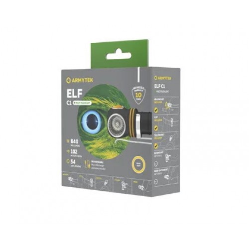 Мультифонарь Armytek ELF C1 Micro USB (теплый свет) в Туле
