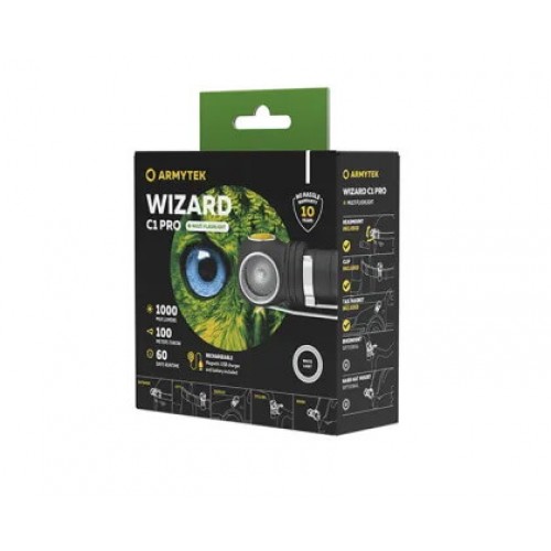 Мультифонарь Armytek Wizard C1 Pro Magnet USB в Туле