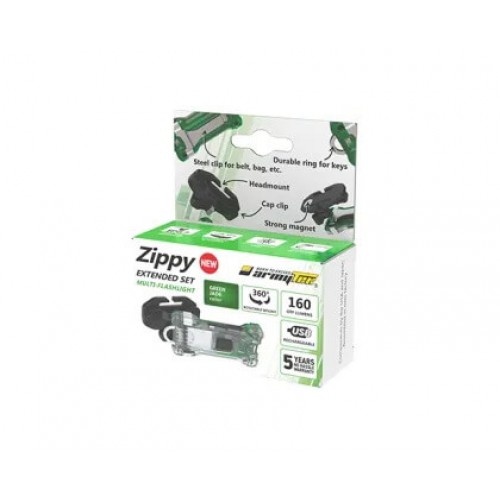 Наключный фонарь Armytek Zippy Extended Set (Green Jade) в Туле