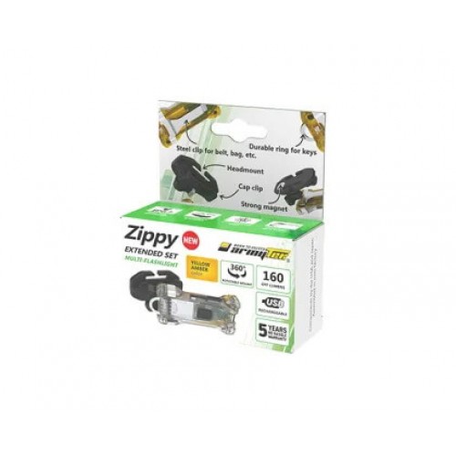 Наключный фонарь Armytek Zippy Extended Set (Yellow Amber) в Туле