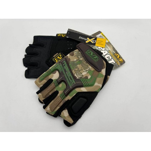 Перчатки тактические “MECHANIX M-PACT” механикс беспалые в Туле