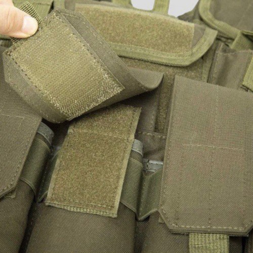 Тактический разгрузочный жилет «5 / пять карманов» с подсумками Tactical Molle Plate Carrier для съемных бронепластин в Туле